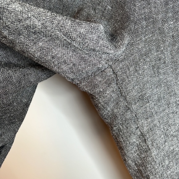 PICADILLY | Linen Blend Wide Leg Cropped Pants - Picture 7 of 8